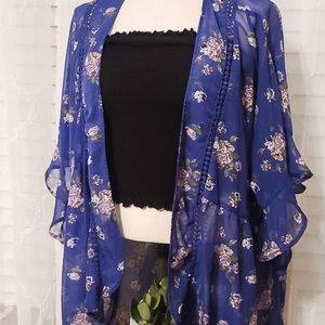 Beautiful Plus Kimono/ Cover up